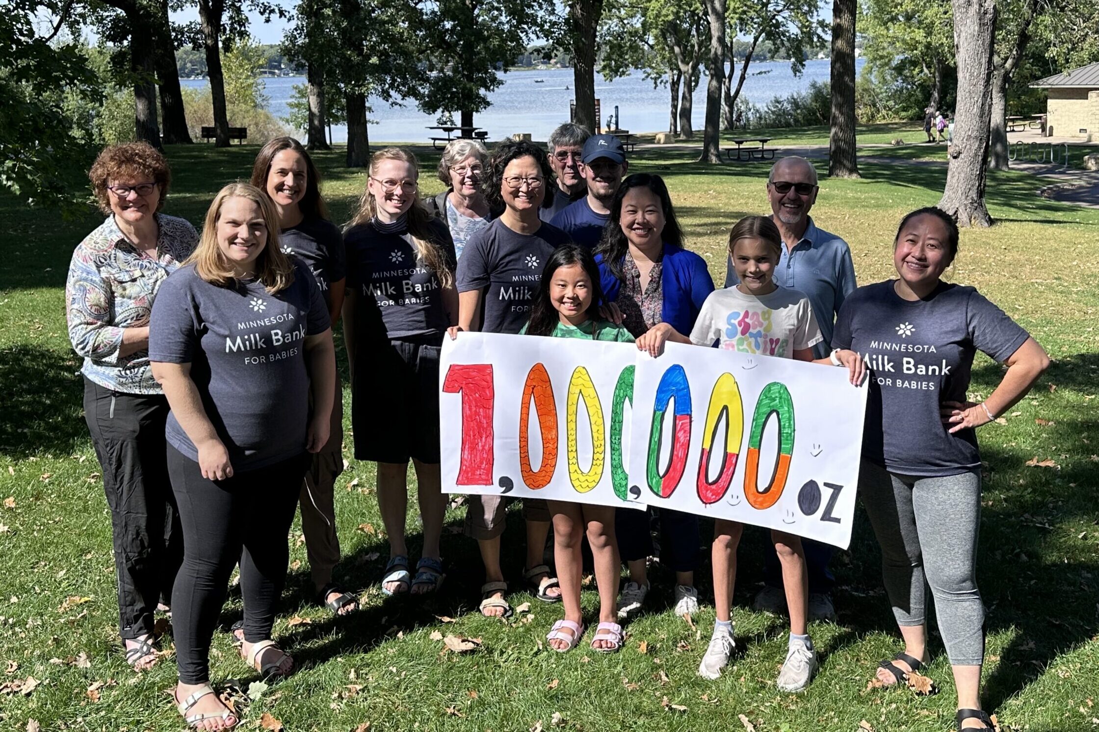 Minnesota Milk Bank for Babies celebrates a milestone of distributing 1,000,000 ounces.
